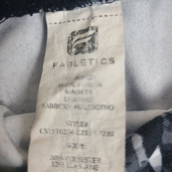 Fabletics Leggings Grey Mesh Size‎ Small Design Mesh Panel Activewear Stretch - Picture 2 of 9